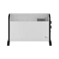 elektrinisi patalpu sildytuvai - Extralink LCV-06 Juodas (Black) 2000W Konvektorinis šildytuvas - 3 nuotrauka