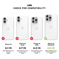 iphone 16 pro max white - Urban Armor Gear UAG Plyo MagSafe iPhone 16 Pro Max - Baltas (White) - 4 nuotrauka