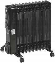 tepalinis radiatorius - Volteno VO0157 Alyvos šildytuvas 2500W Juodas (Black) - 2 nuotrauka