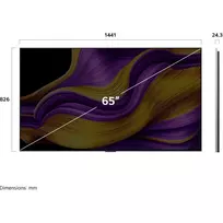 oled tv - LG OLED65G57LW - 2 nuotrauka