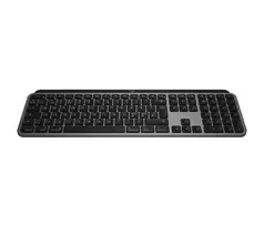 logitech mx keys - Logitech MX Keys S for Mac Pilka (Grey) Belaidė Klaviatūra - 2 nuotrauka