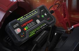 automobilio uzvedimo starteris - Lokithor J1350 Pro 25.6Wh Jump Starter, Juodas (Black) - 3 nuotrauka