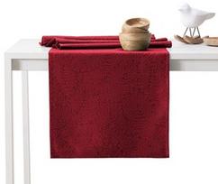 AmeliaHome Gaia AH/HMD Tablecloth Claret 30x80cm