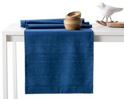 AmeliaHome Vesta AH/HMD Tablecloth Indigo 40x120cm