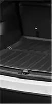 Spigen Guminis bagažinės kilimėlis Tesla Model Y Juodas (Black)