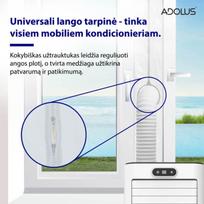 langu tarpines - ADOLUS ARCTIC A2050H lango tarpine - 5 nuotrauka
