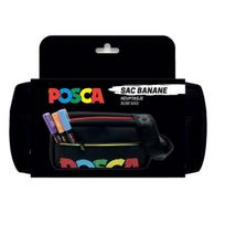 posca - POSCA Bum Bag Juodas (Black) - 2 nuotrauka
