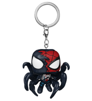 spider man 2 - FUNKO POP! Raktų pakabutis: Marvel - Spider-Man 2 - Advanced Suit 2.0 (Symbiote Takeover) - 2 nuotrauka