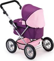 leles vezimelis - Bayer - Dolls Pram - Trendy - Plum (13057AA) - 2 nuotrauka