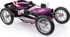 leles vezimelis - Bayer - Dolls Pram - Trendy - Plum (13057AA) - 4 nuotrauka