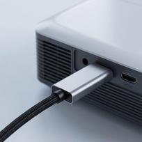hdmi 2.1 to usb - Tech-Protect UltraBoost USB-C to HDMI 2.1 Cable 200 cm 8K 60Hz Pilkas (Gray) - 6 nuotrauka