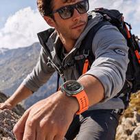 galaxy watch dirzelis - Tech-Protect Silicone Air dirželis Samsung Galaxy Watch Ultra 1/2 2024-2026 (47 mm), oranžinė (Orange) - 3 nuotrauka