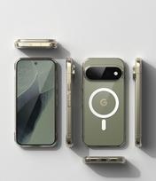google pixel 11 - Ringke Fusion Magnetic MagSafe dėklas Google Pixel 11 Pro XL - Skaidrus (Transparent) - 4 nuotrauka