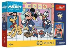 Trefl Mouse team / Disney, 27 x 20 cm, 60 det.