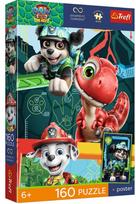 Trefl PAW Patrol Dinosaur Adventures, 160 det.