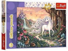 Trefl Glitter: Rainbow Glow of the Unicorn, 41 x 27 cm, 100 det.