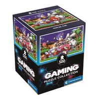 Clementoni Gaming Sonic, 36 x 49 cm, 500 det.