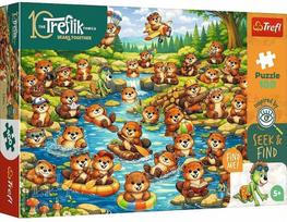 Trefl Seek & Find: Beavers in Action 16588, 100 det.