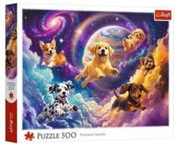 Trefl Space Dogs 37568, 48 x 34 cm, 500 det.
