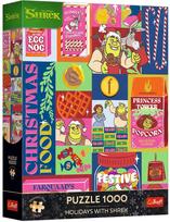 Trefl Christmas with Shrek 12166, 1000 det.
