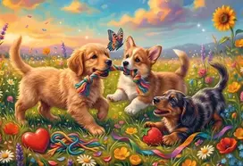 Trefl Puppy Pranks 11213, 400 det.