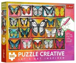 Trefl Creative Butterfly Collection 37561, 48 x 34 cm, 500 det.
