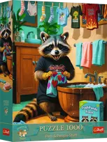 Trefl Raccoon's Laundry Day, 68 x 48 cm, 1000 det.