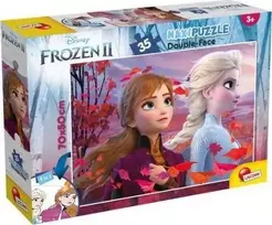 Lisciani Dvipusė dėlionė Frozen II, 35 det.