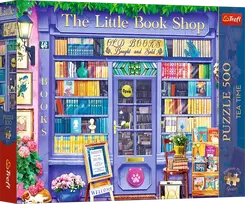 Trefl Tea Time: Little Bookshop, 48 x 34 cm, 500 det.