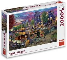 Dino Painted Amsterdam, 69 x 97 cm, 2000 det.