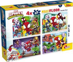 Lisciani Marvel Spidey 304-100378, 4 x 48 det.