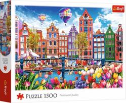 Trefl Colourful Amsterdam, 85 x 58 cm, 1500 det.