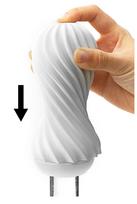 fantazijos lt - Masturbatorius Tenga Flex Rocky (juodas) - 2 nuotrauka