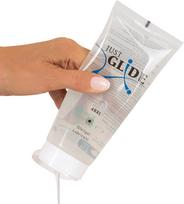 vandens pagrindo lubrikantas - Analinis lubrikantas Just Glide 50 ml. - 5 nuotrauka