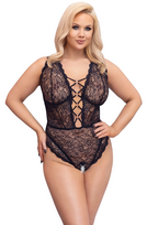 tarpkojus - Cottelli curves Body Lace 85D/L glaustinukė - 5 nuotrauka