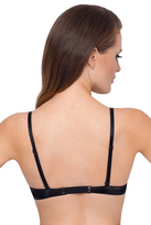 moto apranga - Black Level Vinyl Bra black 75D Seksuali lateksinė apranga - 3 nuotrauka