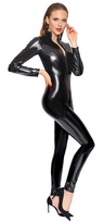moto apranga - Black Level Vinyl Jumpsuit long M Seksuali lateksinė apranga - 4 nuotrauka