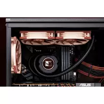 am4 cpu - Noctua NL-LC1-24 CPU aušintuvas (juodas/rudas) - 4 nuotrauka