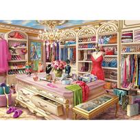 puzzle deliones 1000 - Ravensburger The Coveted Closet, 1000 det. - 2 nuotrauka