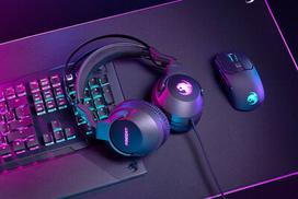 belaides zaidimu ausines - Roccat Elo 7.1 Black - 2 nuotrauka