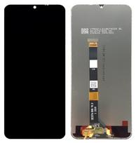 LCD ekranas Realme C51/C53/Narzo N53/Note 50/Note 60 su jutikliniu ekranu juodas ORG