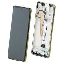 LCD ekranas Xiaomi Poco X3 Pro/X3/X3 NFC su jutikliniu ekranu su rėmeliu Phantom Black/Tarnish originalus (service pack)