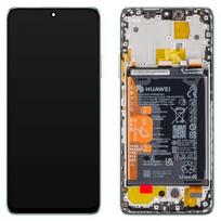 LCD ekranas, skirtas Huawei Nova Y90, su jutikliniu ekranu, rėmeliu ir baterija, žalias, originalus (service pack)