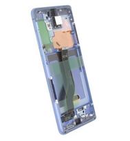 Ekranas Samsung G985F/G986F S20 Plus su lietimui jautriu stikliuku ir rėmeliu Haze Purple originalus (service pack)
