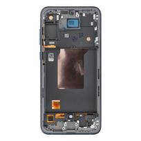 REWA OLED LCD ekranas su rėmeliu, skirtas SAMSUNG A55, juodas
