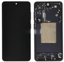 Ekranas Samsung S942 S26 su lietimui jautriu stikliuku ir rėmeliu Black originalus (assembled service pack)