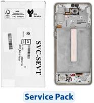 ServicePack LCD ekranas SAMSUNG A33 5G A336B GH82-28143B Balta