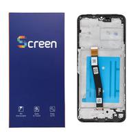 OG LCD ekranas SAMSUNG A22 5G A226B OEM su rėmeliu