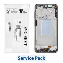 ServicePack LCD ekranas SAMSUNG A26 5G A266B juodas GH82-37049A