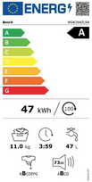 bosch 6 skalbimo masinos - Bosch WGK264ZLSN - 2 nuotrauka